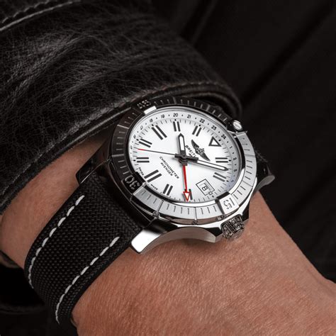 breitling avenger 43 white|Breitling Avenger 43 automatic.